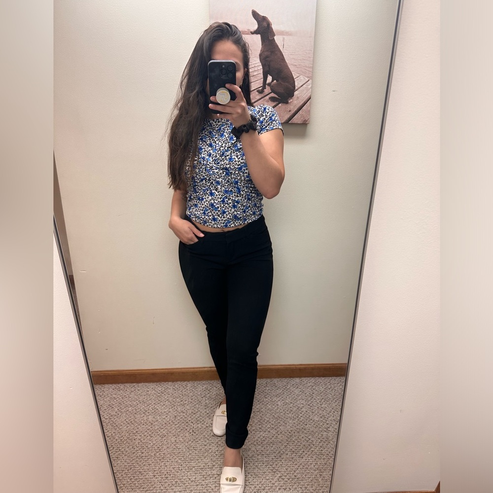 EXPRESS: Black business skinny pants
